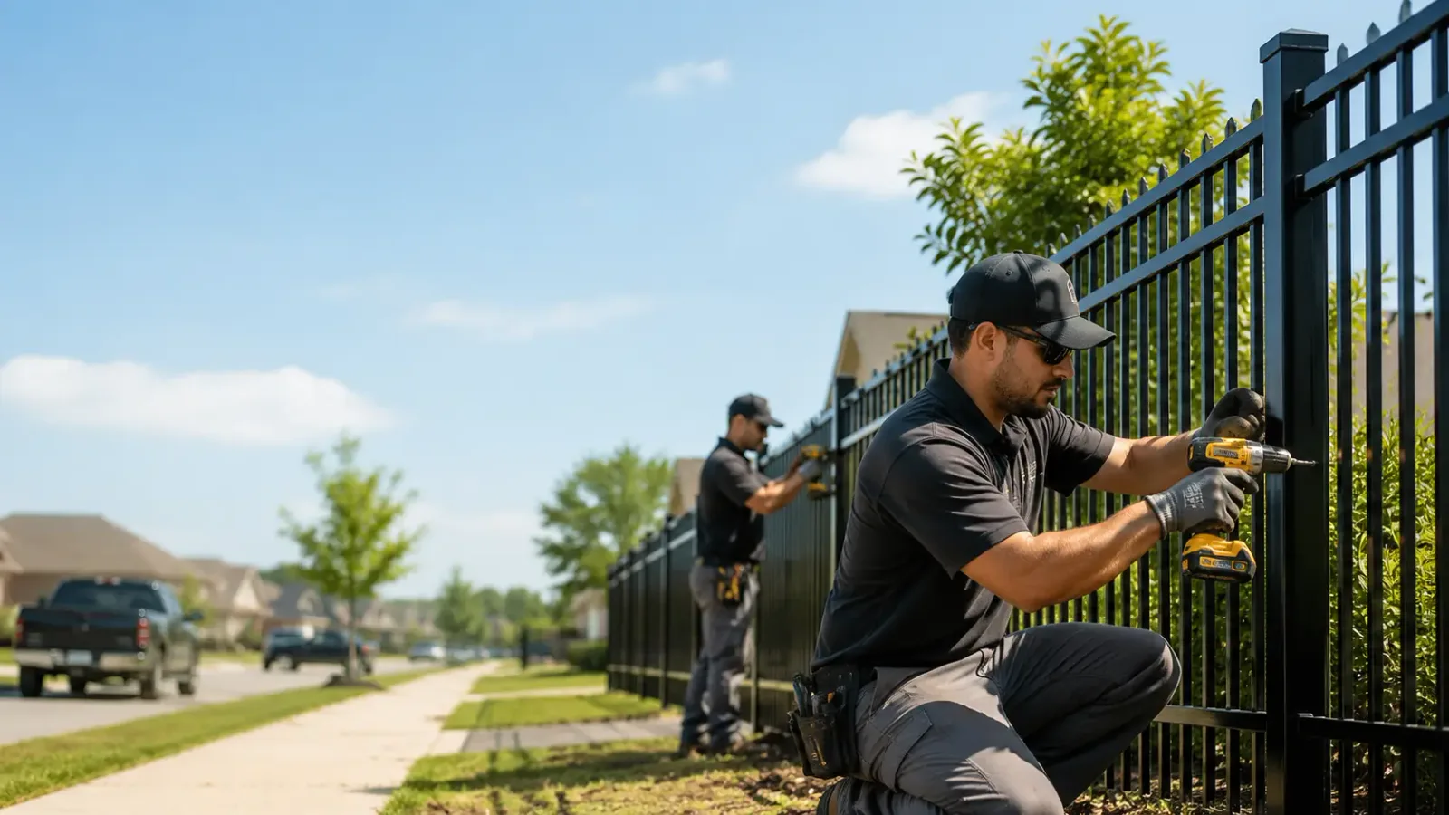 Metal Fence Installation in Bethany Beach, DE